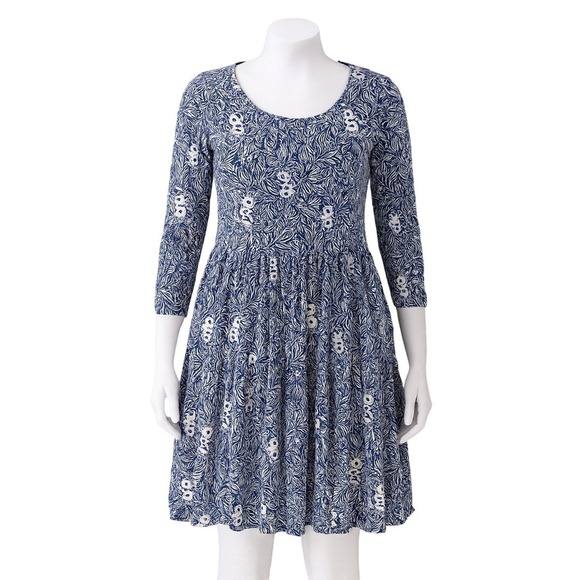Lilly Pulitzer Dresses & Skirts - Lilly Pulitzer‎ Womens S Floral Tiered Cotton Dress Boho Coastal Chic Resortwear